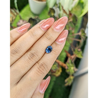 2.08 Ct. Blue Sapphire from Ceylon (Sri Lanka) Life Style