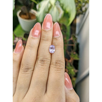 2.19 Ct. Pinkish Purple Sapphire from Ceylon (Sri Lanka) Life Style
