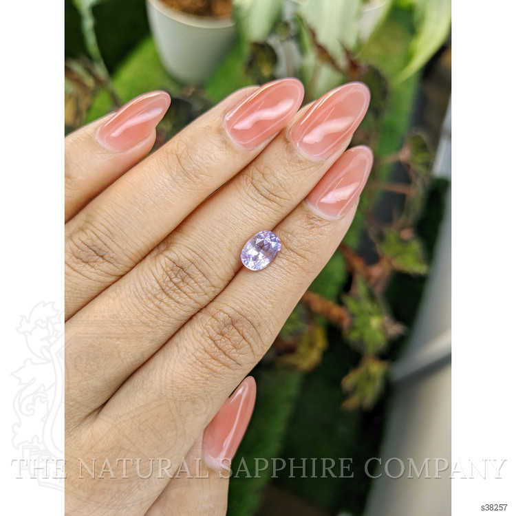 2.19 Ct. Pinkish Purple Sapphire from Ceylon (Sri Lanka)