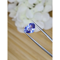 4.04 Ct. Bluish Purple Sapphire from Ceylon (Sri Lanka) Life Style