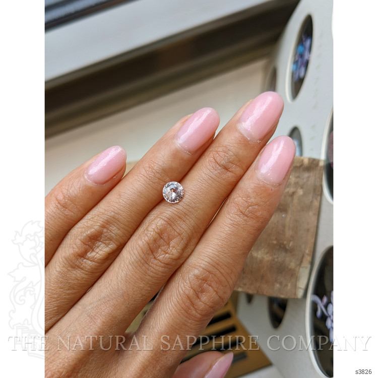 1.07 Ct. White Sapphire from Ceylon (Sri Lanka)