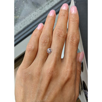 1.07 Ct. White Sapphire from Ceylon (Sri Lanka) Life Style