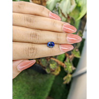 2.04 Ct. Blue Sapphire from Ceylon (Sri Lanka) Life Style