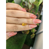 2.00 Ct. Yellowish Orange Sapphire from Ceylon (Sri Lanka) Life Style