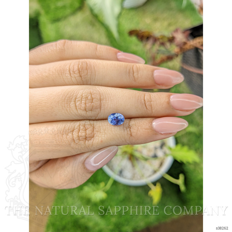1.58 Ct. Blue Sapphire from Ceylon (Sri Lanka)
