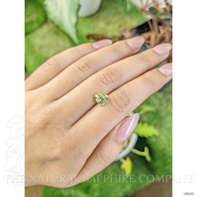 2.08 Ct. Yellow Sapphire from Ceylon (Sri Lanka)