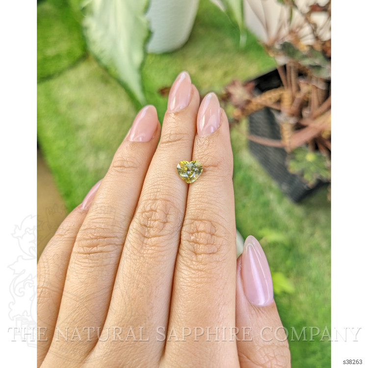 2.08 Ct. Yellow Sapphire from Ceylon (Sri Lanka)
