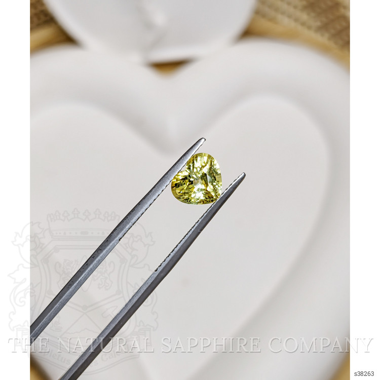 2.08 Ct. Yellow Sapphire from Ceylon (Sri Lanka)