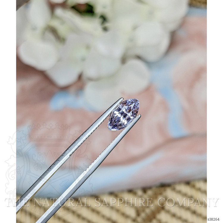 1.76 Ct. Purple Sapphire from Ceylon (Sri Lanka)