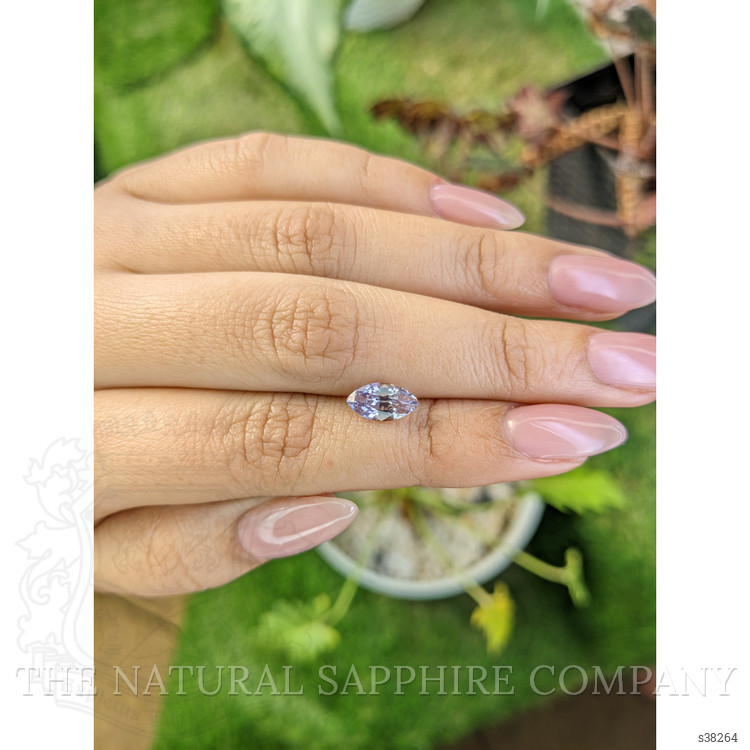 1.76 Ct. Purple Sapphire from Ceylon (Sri Lanka)