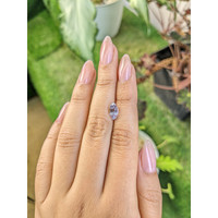 1.76 Ct. Purple Sapphire from Ceylon (Sri Lanka) Life Style