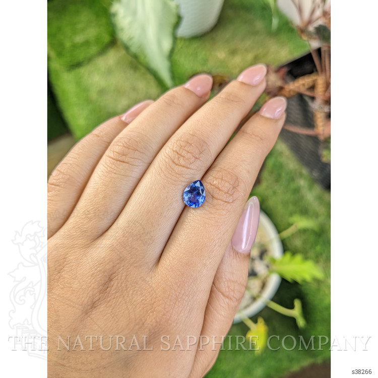 2.13 Ct. Blue Sapphire from Ceylon (Sri Lanka)
