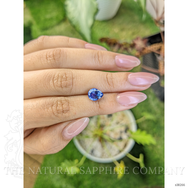 2.13 Ct. Blue Sapphire from Ceylon (Sri Lanka)