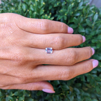 1.20 Ct. Purplish Pink Sapphire from Ceylon (Sri Lanka) Life Style