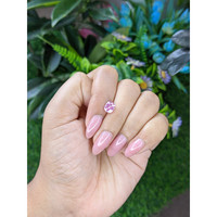 1.26 Ct. Purplish Pink Sapphire from Ceylon (Sri Lanka) Life Style