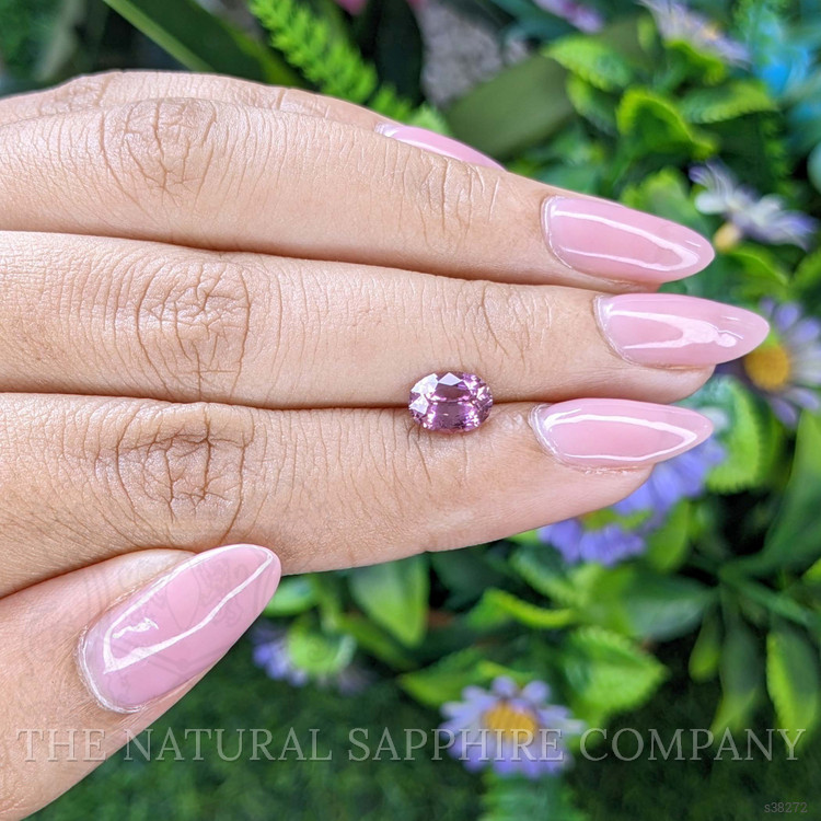 1.32 Ct. Purplish Pink Sapphire from Ceylon (Sri Lanka)