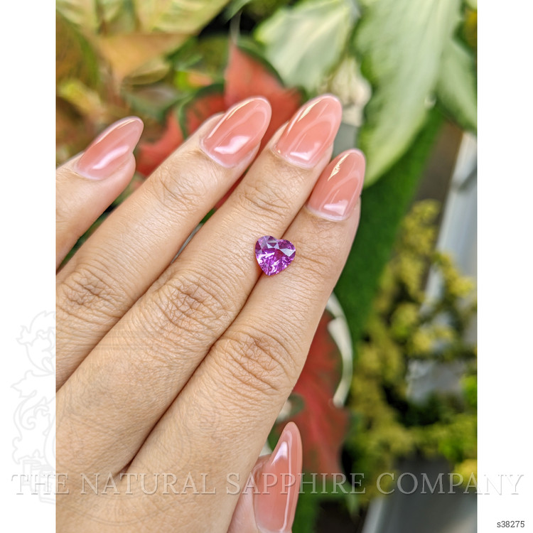 2.04 Ct. Pinkish Purple Sapphire from Ceylon (Sri Lanka)
