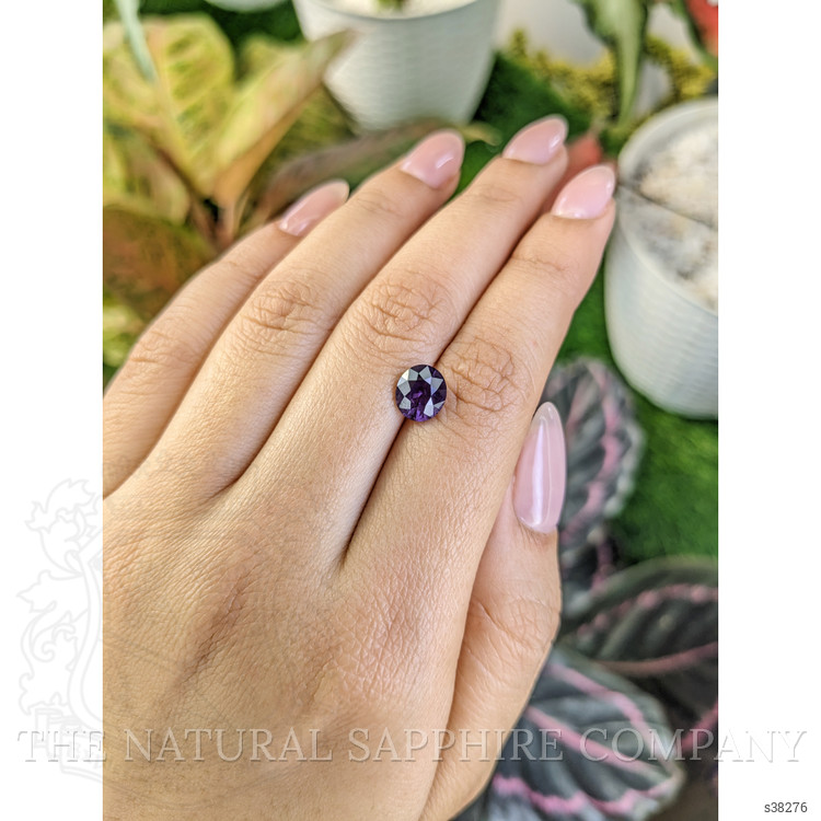 2.11 Ct. Pinkish Purple Sapphire from Ceylon (Sri Lanka)