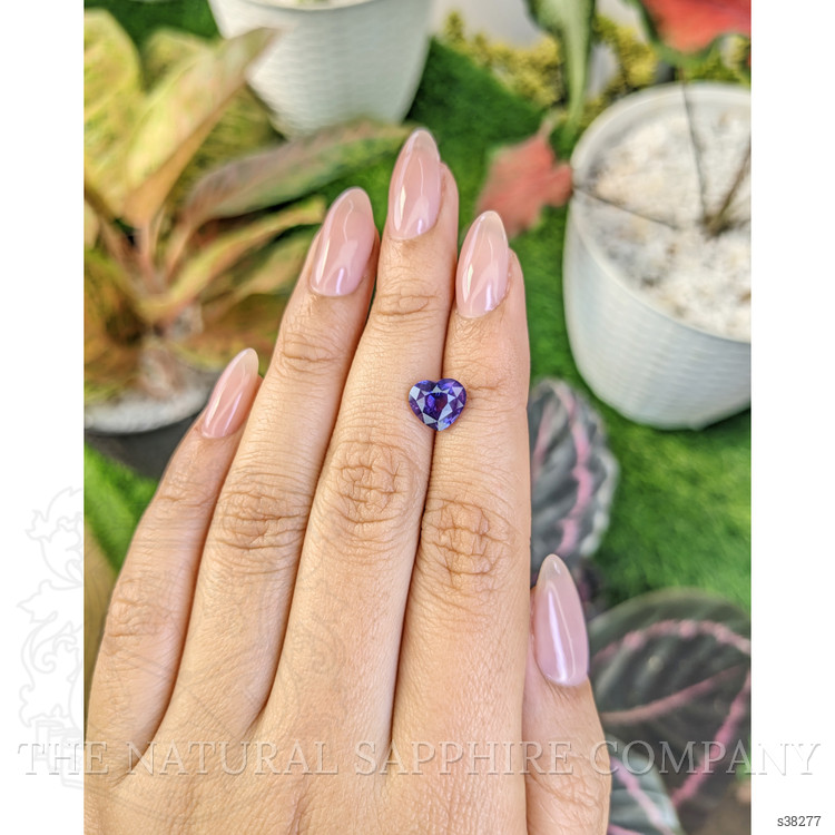 2.57 Ct. Purple Sapphire from Ceylon (Sri Lanka)