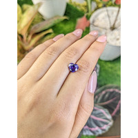 2.57 Ct. Purple Sapphire from Ceylon (Sri Lanka) Life Style
