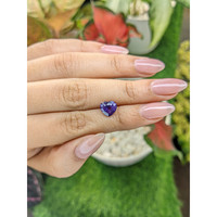 2.57 Ct. Purple Sapphire from Ceylon (Sri Lanka) Life Style