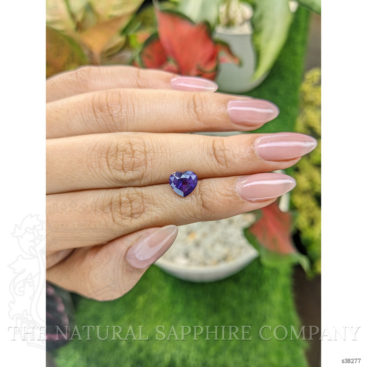 2.57 Ct. Purple Sapphire from Ceylon (Sri Lanka)