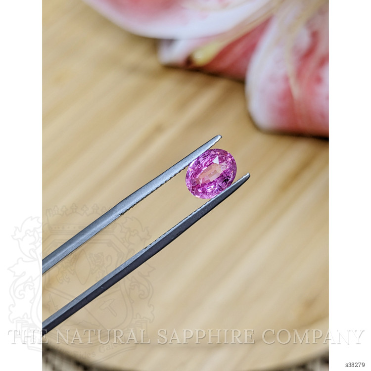 2.04 Ct. Purplish Pink Sapphire from Ceylon (Sri Lanka)