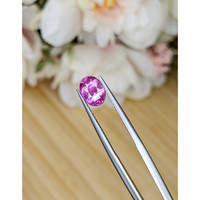 2.02 Ct. Pinkish Purple Sapphire from Ceylon (Sri Lanka) Life Style