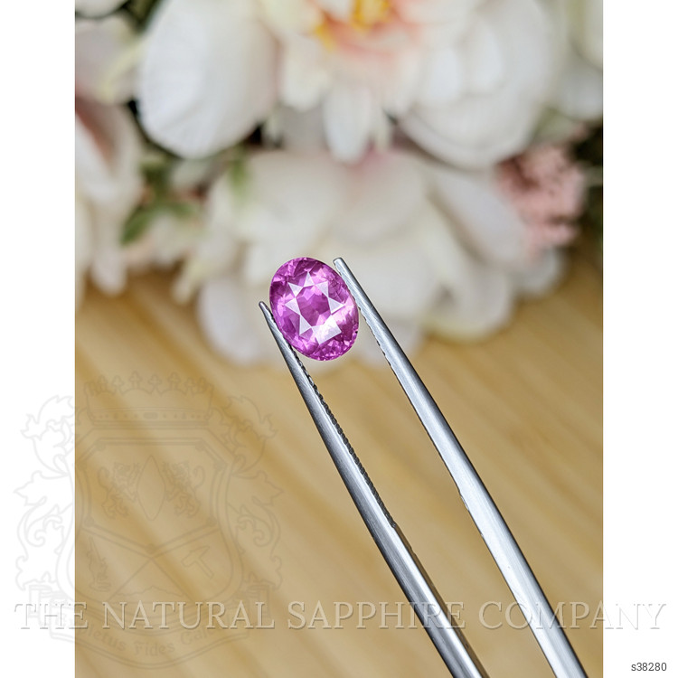 2.02 Ct. Pinkish Purple Sapphire from Ceylon (Sri Lanka)