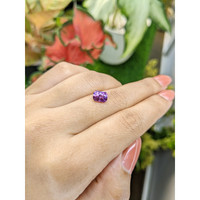 2.13 Ct. Pinkish Purple Sapphire from Ceylon (Sri Lanka) Life Style