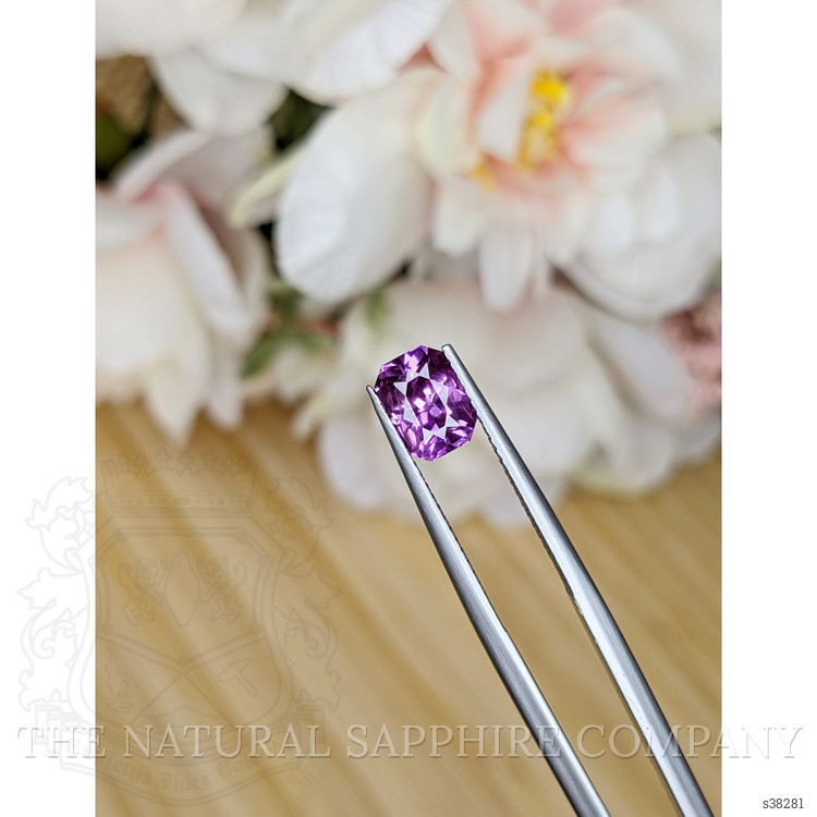 2.13 Ct. Pinkish Purple Sapphire from Ceylon (Sri Lanka)