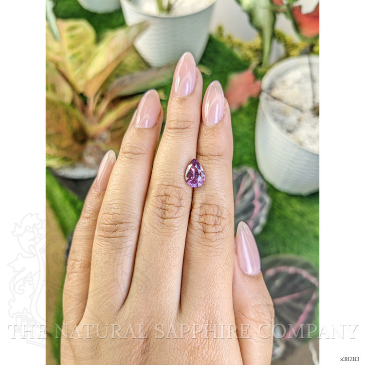 2.19 Ct. Pinkish Purple Sapphire from Ceylon (Sri Lanka)