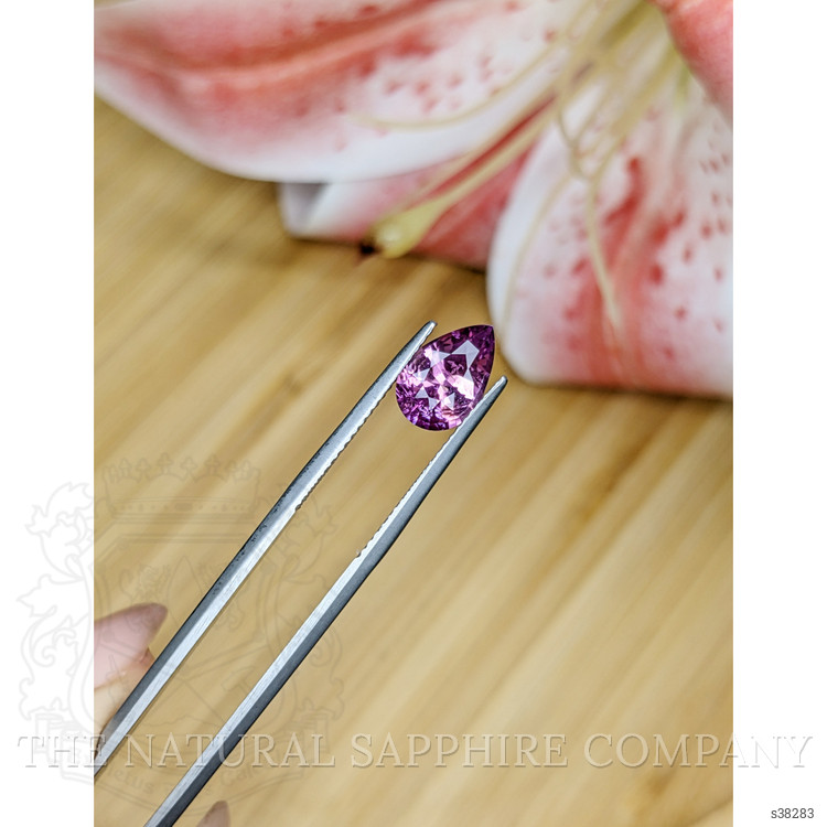 2.19 Ct. Pinkish Purple Sapphire from Ceylon (Sri Lanka)