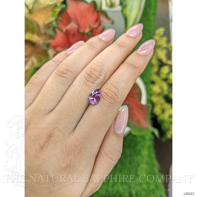 2.19 Ct. Pinkish Purple Sapphire from Ceylon (Sri Lanka)