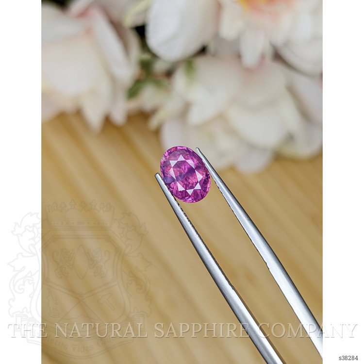 2.17 Ct. Pinkish Purple Sapphire from Ceylon (Sri Lanka)