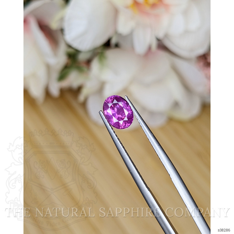 1.54 Ct. Pinkish Purple Sapphire from Ceylon (Sri Lanka)