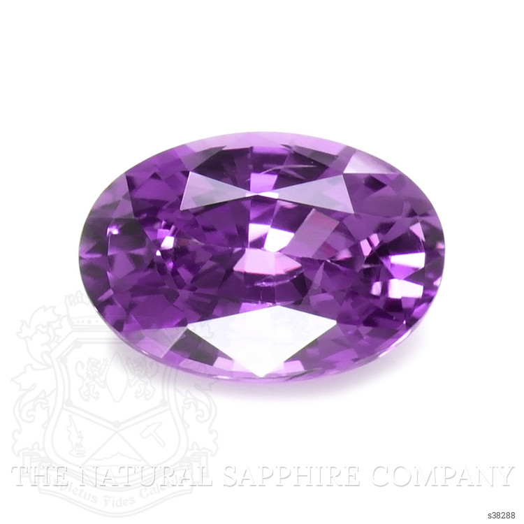 1.38 Ct. Pinkish Purple Sapphire from Ceylon (Sri Lanka)