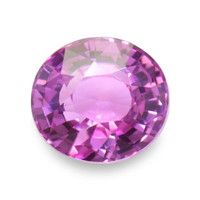 1.08 Ct. Purplish Pink Sapphire from Ceylon (Sri Lanka) Video