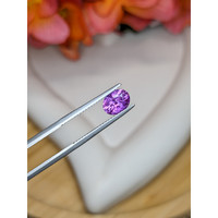 1.62 Ct. Pinkish Purple Sapphire from Ceylon (Sri Lanka) Life Style