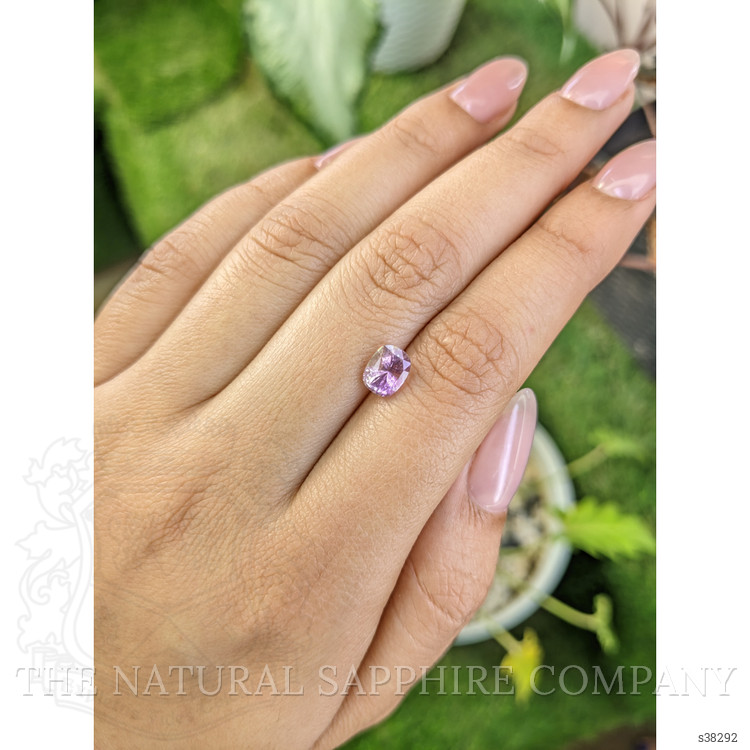 1.59 Ct. Pinkish Purple Sapphire from Ceylon (Sri Lanka)