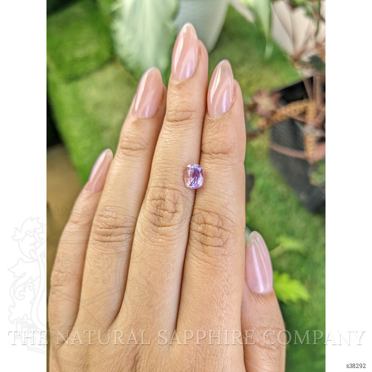1.59 Ct. Pinkish Purple Sapphire from Ceylon (Sri Lanka)