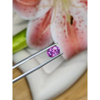 1.61 Ct. Pinkish Purple Sapphire from Ceylon (Sri Lanka) Life Style