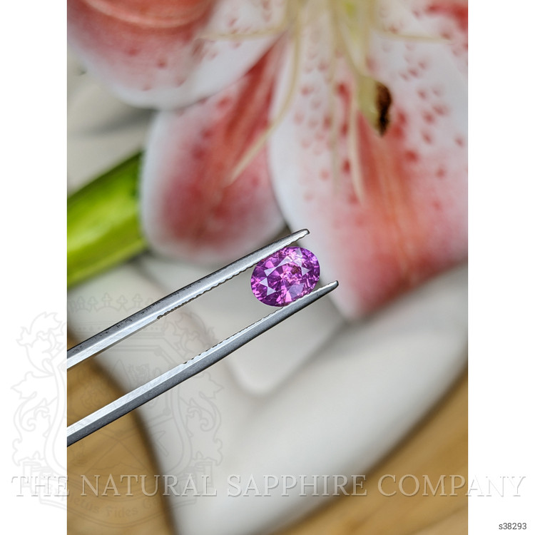 1.61 Ct. Pinkish Purple Sapphire from Ceylon (Sri Lanka)