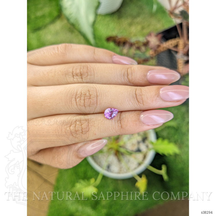1.42 Ct. Pinkish Purple Sapphire from Ceylon (Sri Lanka)