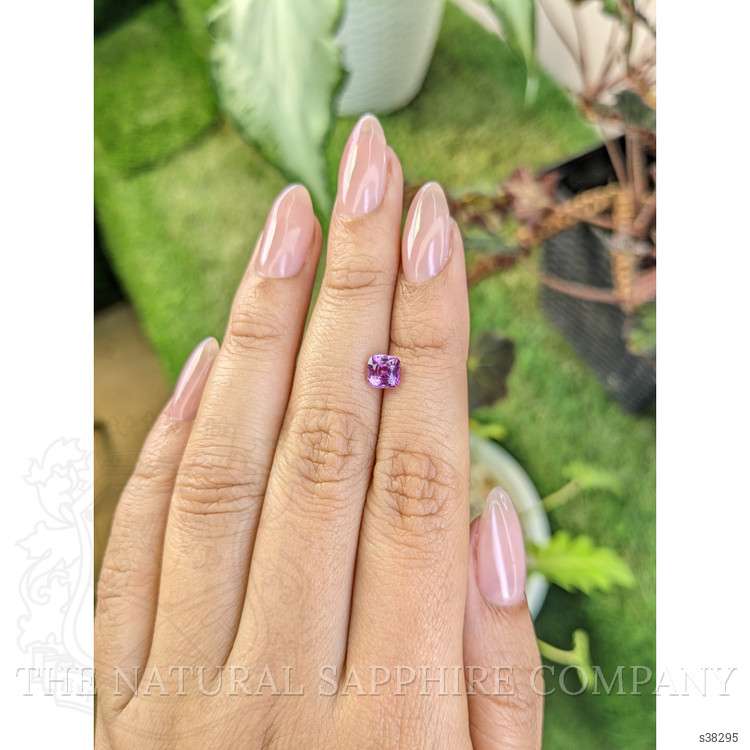 0.96 Ct. Purplish Pink Sapphire from Ceylon (Sri Lanka)