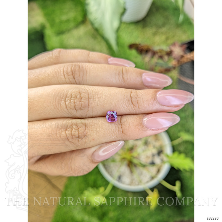 0.96 Ct. Purplish Pink Sapphire from Ceylon (Sri Lanka)