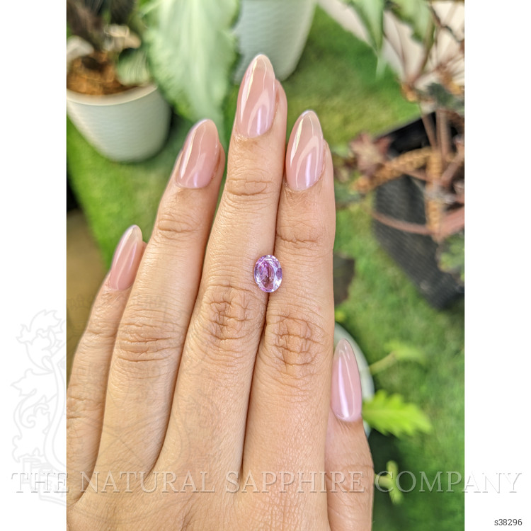 1.36 Ct. Pinkish Purple Sapphire from Ceylon (Sri Lanka)
