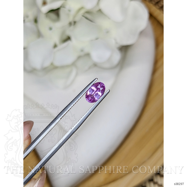 1.46 Ct. Pinkish Purple Sapphire from Ceylon (Sri Lanka)