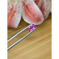 1.21 Ct. Purplish Pink Sapphire from Ceylon (Sri Lanka) Life Style