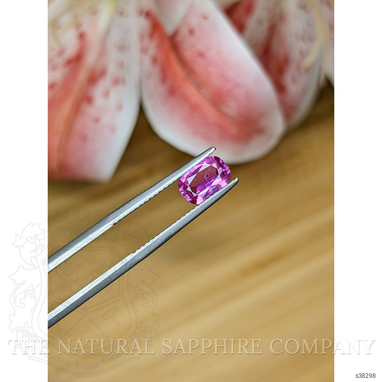 1.21 Ct. Purplish Pink Sapphire from Ceylon (Sri Lanka)